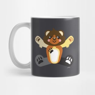 Bear Pride Flag Teddy Bear Mug